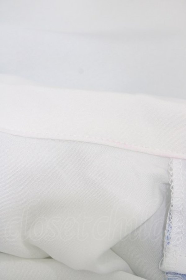 画像4: ililil / 雨と紫陽花と少女開襟シャツ  白 H-26-02-08-1059-PU-BL-KB-ZH (4)