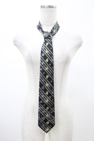 画像: PEACE NOW / ネクタイ  ブラック/エビィちゃんジャガードレジメンタル H-26-02-08-1012-PU-ZA-KB-ZH