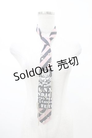 画像: SEX POT ReVeNGe / カスタムネクタイ  ピンク H-26-02-08-1013-SP-ZA-KB-ZH
