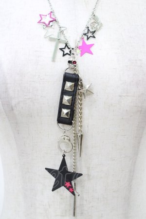 画像: SEX POT ReVeNGe / チャームネックレス  シルバー H-26-02-08-1017-SP-AC-KB-ZH