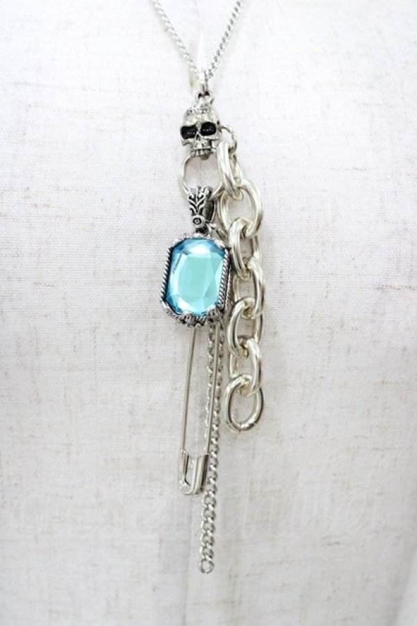 画像1: SEX POT ReVeNGe / チャームネックレス  シルバー H-26-02-08-1018-SP-AC-KB-ZH (1)