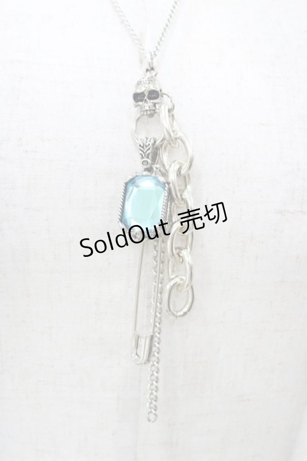 画像1: SEX POT ReVeNGe / チャームネックレス  シルバー H-26-02-08-1018-SP-AC-KB-ZH (1)