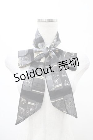 画像: Jane Marple / Agatha’s libraryスカーフ  チャコールグレー H-26-02-08-1021-JM-ZA-KB-ZH