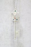 画像1: Jane Marple / Crown keyペンダント  アンティークシルバー H-26-02-08-1022-JM-AC-KB-ZH (1)