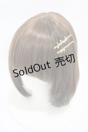 画像: Jane Marple / ロゴ＆スターヘアピン  ゴールド H-26-02-08-1023-JM-AC-KB-ZH