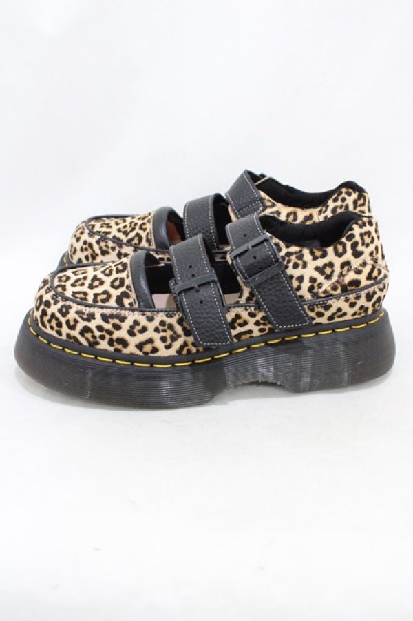 画像2: Dr.Martens （Getta Grip） / BUZZメリージェーン UK5(約24cm) レオパード H-26-02-08-1002-PU-SH-AK-ZH (2)