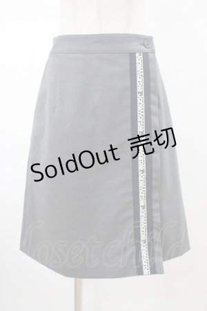 画像: Jane Marple / ロゴレースラップパンツ M ミックスグレー H-26-02-08-1025-JM-PA-KB-ZH