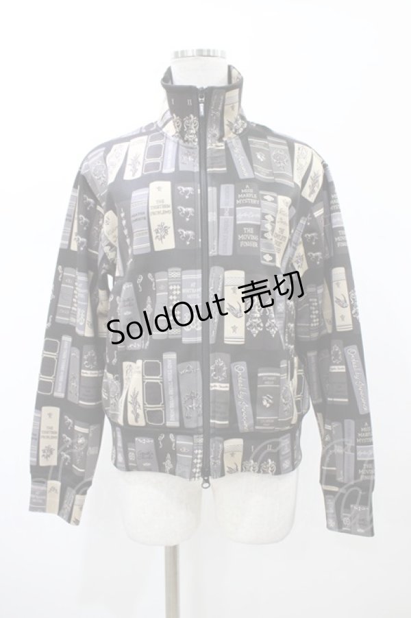 画像1: Jane Marple / Agatha’s libraryジップアップブルゾン M チャコールグレー H-26-02-08-1030-JM-JA-KB-ZH (1)