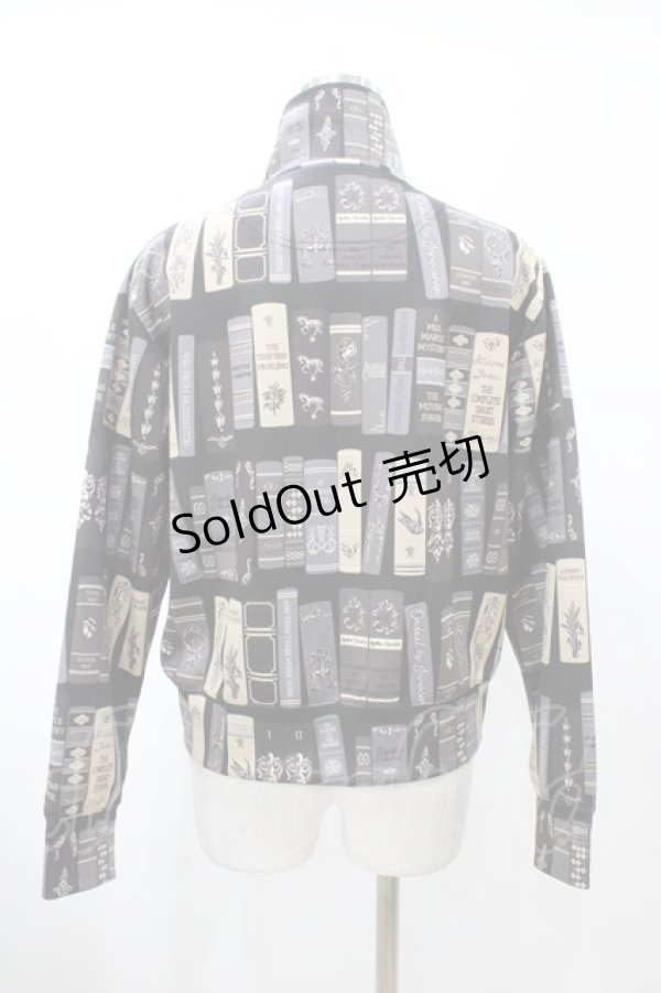 画像2: Jane Marple / Agatha’s libraryジップアップブルゾン M チャコールグレー H-26-02-08-1030-JM-JA-KB-ZH (2)