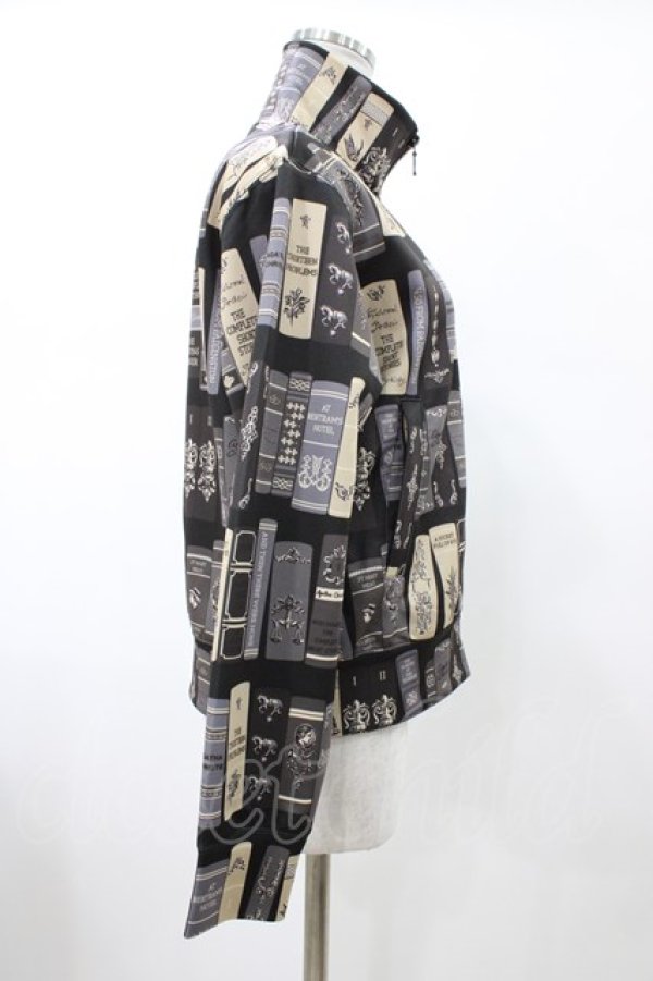 画像3: Jane Marple / Agatha’s libraryジップアップブルゾン M チャコールグレー H-26-02-08-1030-JM-JA-KB-ZH (3)