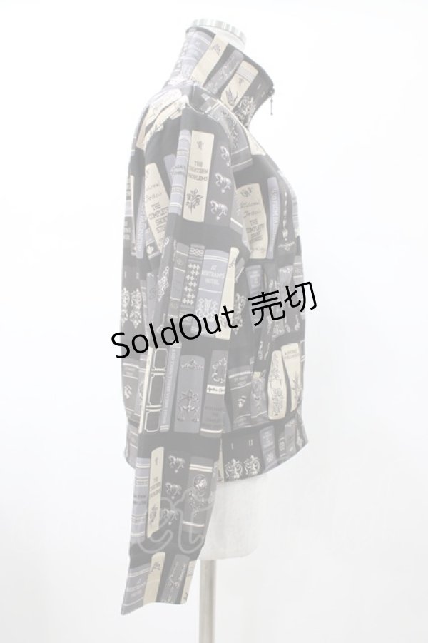 画像3: Jane Marple / Agatha’s libraryジップアップブルゾン M チャコールグレー H-26-02-08-1030-JM-JA-KB-ZH (3)