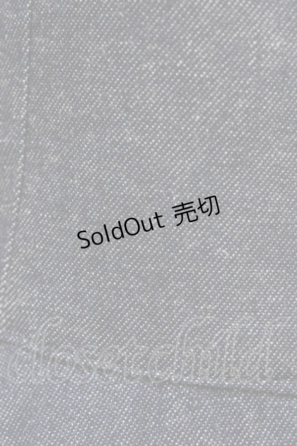 画像3: Perla nell' ostrica / 半袖ショールカラージャケットワンピース  ブルー H-26-02-08-1033-EL-OP-KB-ZH (3)