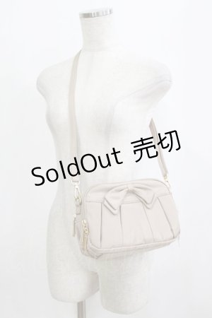 画像: m petit by misako / AMリボンウォレットSLD  ベージュ H-26-02-08-055-LO-BG-NS-ZH