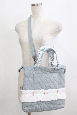 画像: FLC / 星名桜子/フリルトート  サックス H-26-02-08-057-LO-BG-NS-ZH