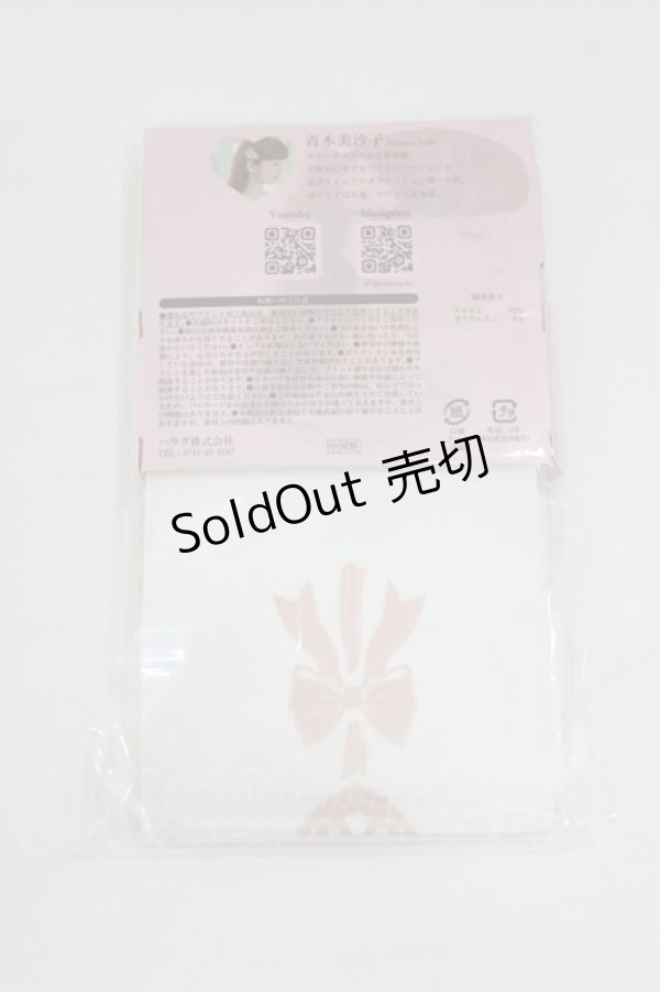 画像2: m petit by misako / ECAMタイツハートリボン L~LL オフ/ピンク H-26-02-08-067-LO-ZA-NS-ZH (2)