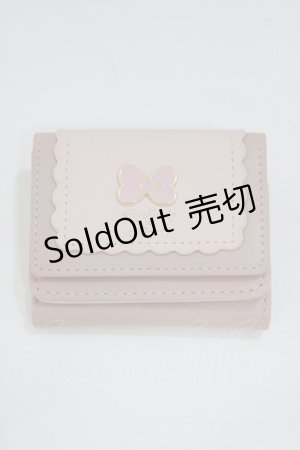 画像: m petit by misako / サンリオキャラクターズコラボマイメロディ三つ折り財布  ピンク H-26-02-08-069-LO-ZA-NS-ZH