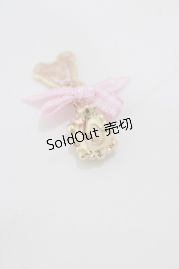 画像2: m petit by misako / TT*AMクマイヤリング  ピンク H-26-02-08-074-LO-AC-NS-ZH (2)