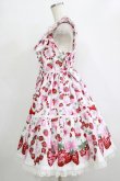 画像2: Angelic Pretty / おめかしBerryジャンパースカート Free オフ H-26-02-08-007-AP-OP-NS-ZH (2)