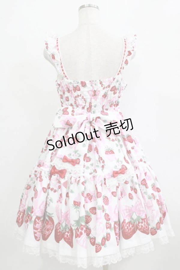 画像3: Angelic Pretty / おめかしBerryジャンパースカート Free オフ H-26-02-08-007-AP-OP-NS-ZH (3)