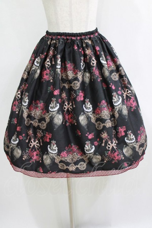 画像1: Enchantlic Enchantilly / プリンセスポメラニアンスカート Free ブラック H-26-02-08-009-LO-SK-NS-ZH (1)