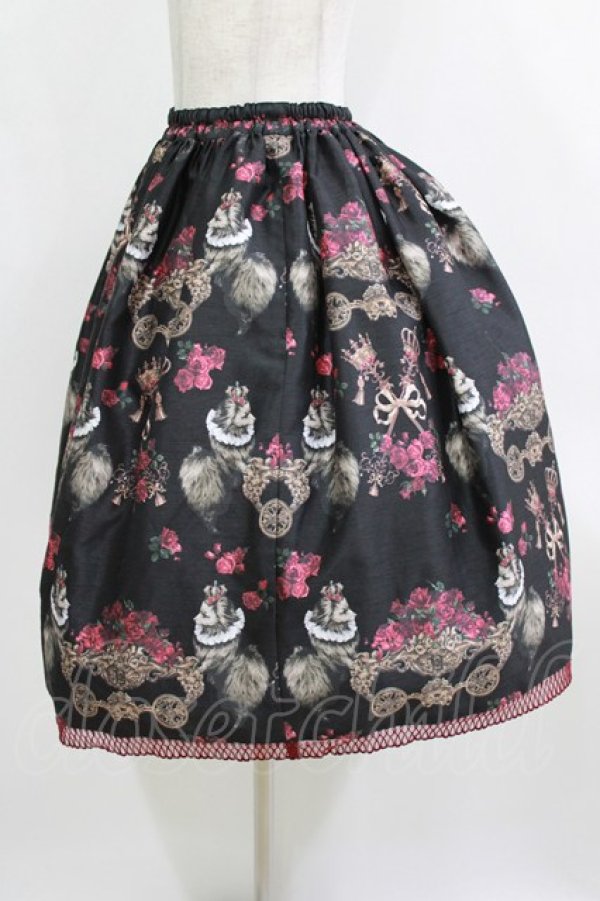 画像2: Enchantlic Enchantilly / プリンセスポメラニアンスカート Free ブラック H-26-02-08-009-LO-SK-NS-ZH (2)