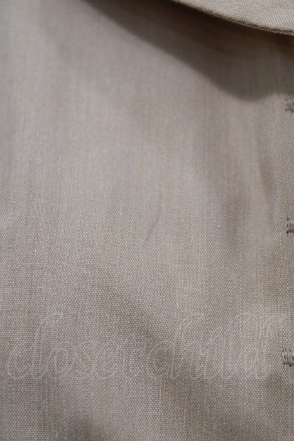 画像4: an another angelus / レトロ釦使い開衿シャツワンピース Free BEIGE H-26-02-08-018-CA-OP-NS-ZH (4)