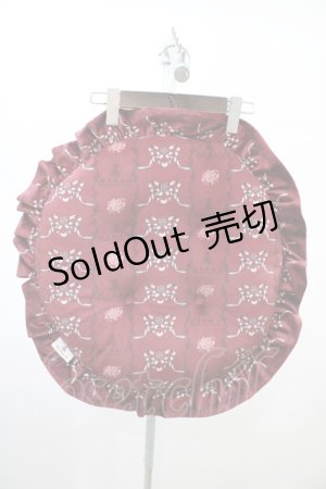 画像: m petit by misako / NINA'S/クッション  ワイン H-26-02-09-001-LO-ZA-NS-ZH