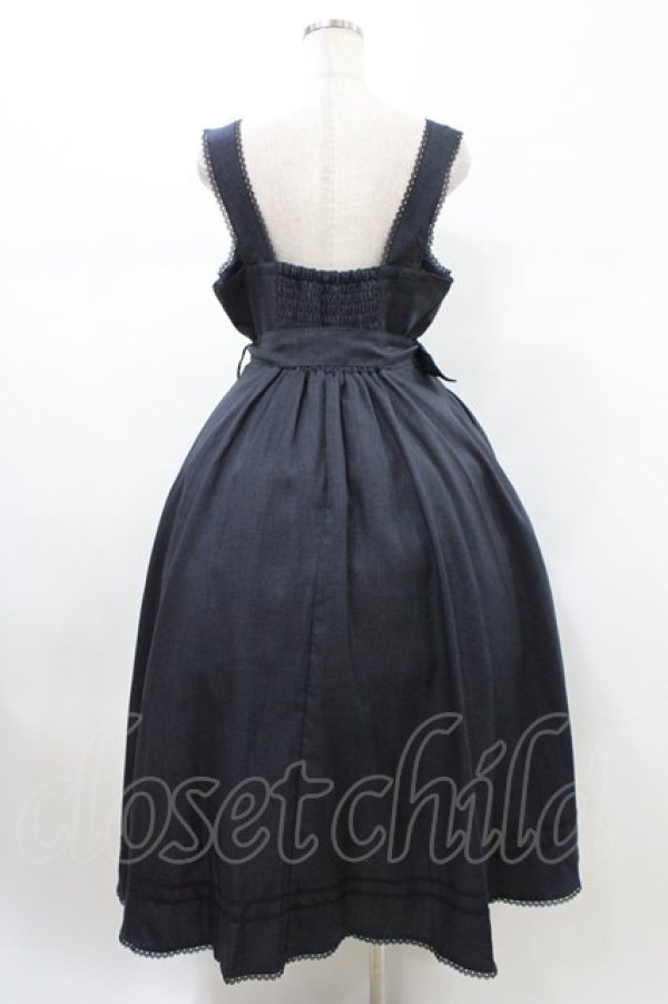 画像2: Kurumi Collaboration / マリンアカデミアジャンパースカート L ネイビー H-26-02-09-041-0-OP-NS-ZH (2)