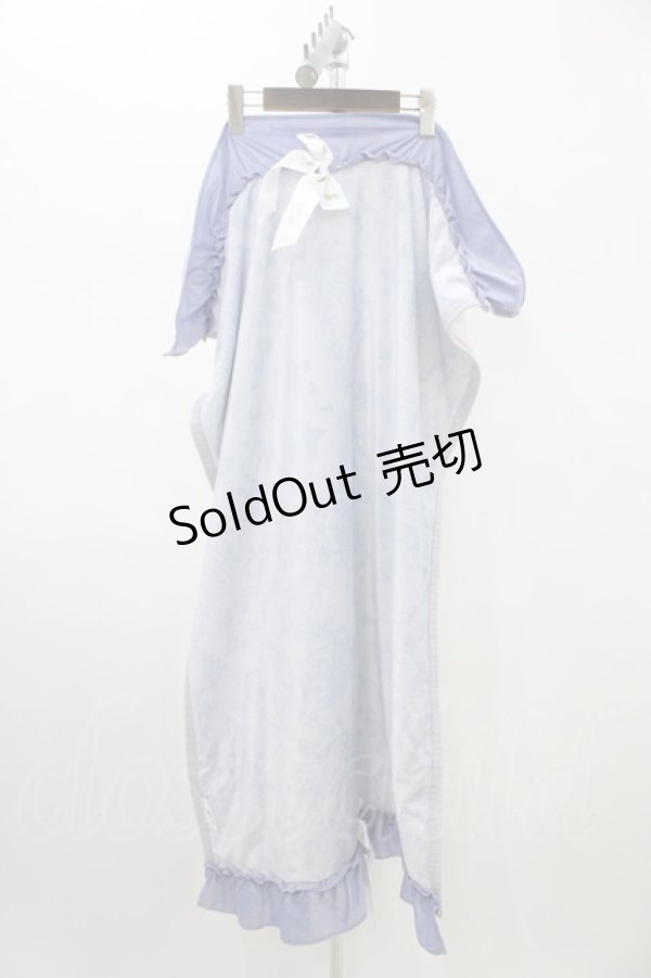 画像1: m petit by misako / NINA'S/ブランケット  サックス H-26-02-09-006-LO-ZA-NS-ZH (1)