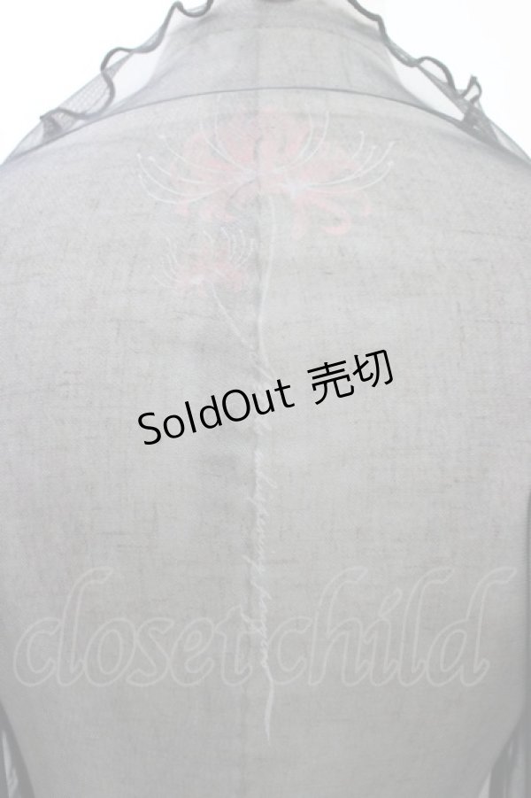 画像4: axes femme / 彼岸花PTシアートップス Free ブラック H-26-02-09-047-AX-TO-NS-ZH (4)