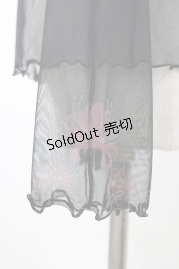 画像5: axes femme / 彼岸花PTシアートップス Free ブラック H-26-02-09-047-AX-TO-NS-ZH (5)