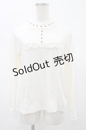 画像: axes femme / 静電気防止レース切替インナー Free 生成り H-26-02-09-053-AX-TO-NS-ZH