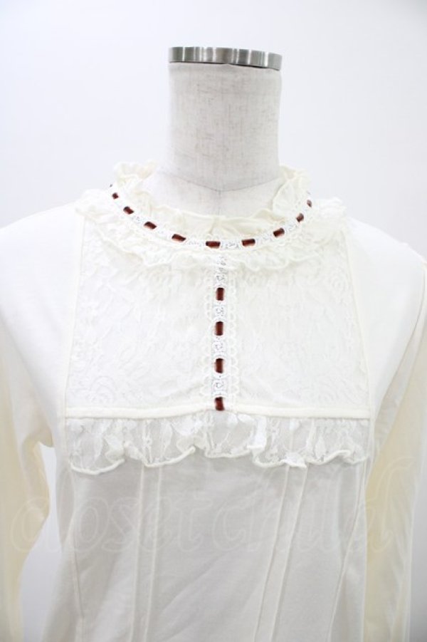 画像3: axes femme / 静電気防止レース切替インナー Free 生成り H-26-02-09-053-AX-TO-NS-ZH (3)