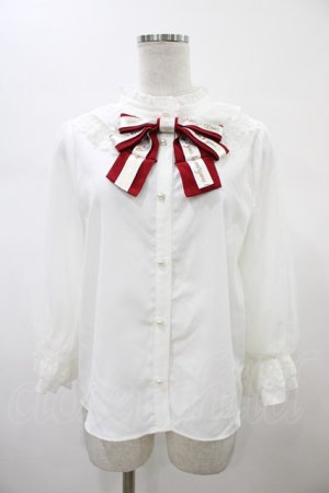 画像: axes femme / マイメロディ/ブラウス Free オフ/レッド H-26-02-09-057-AX-BL-NS-ZH