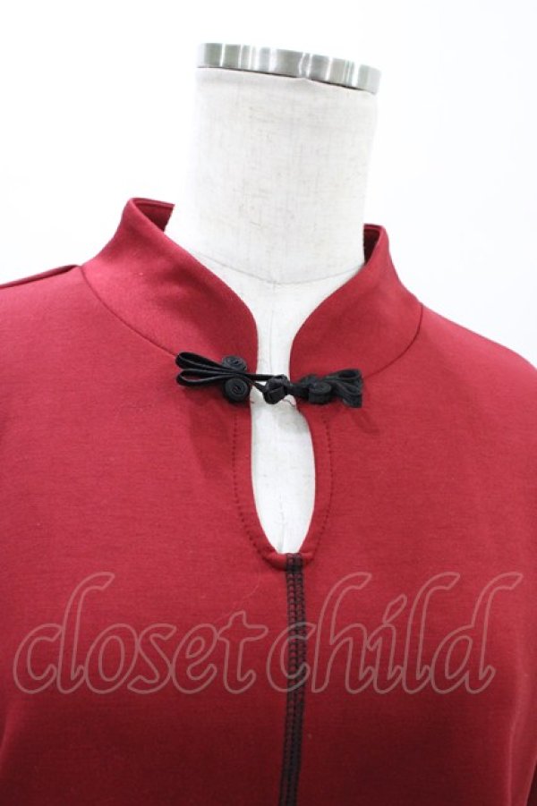 画像3: axes femme POETIQUE / オリエンタルカットプルオーバー M ワイン H-26-02-09-060-AX-TO-NS-ZH (3)