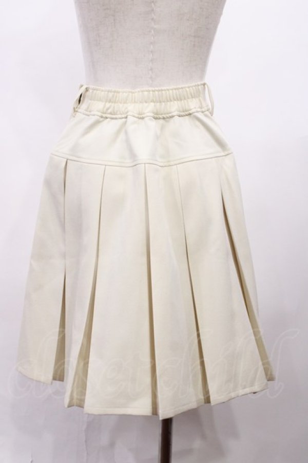 画像2: Fi.n.t / ローウエスト切替プリーツミニスカート Free IVORY H-26-02-09-1009-CA-SK-NS-ZH (2)
