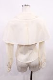 画像2: Innocent World / ケープ付きセシルブラウス M 生成×生成/Beige×Beige H-26-02-09-1018-IW-BL-NS-ZH (2)