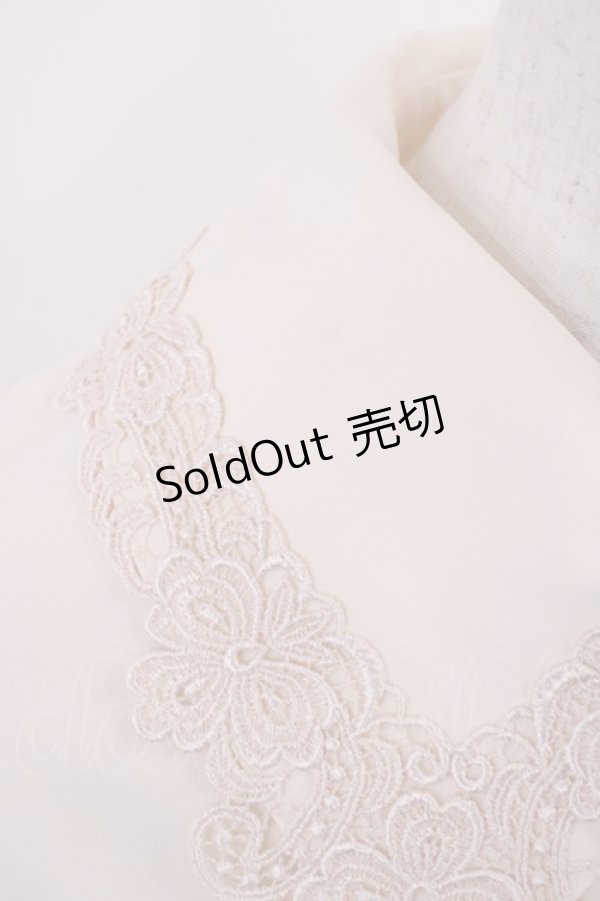 画像5: Innocent World / ケープ付きセシルブラウス M 生成×生成/Beige×Beige H-26-02-09-1018-IW-BL-NS-ZH (5)