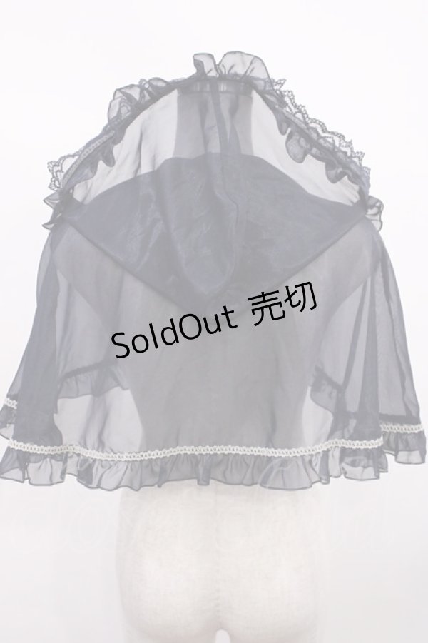 画像2: metamorphose / Magical hoodieケープ Free ネイビー H-26-02-09-1019-ME-TO-NS-ZH (2)