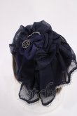 画像2: metamorphose / Magical moon light サイドフリル円形カチューシャ  ネイビー H-26-02-09-1026-ME-AC-NS-ZH (2)