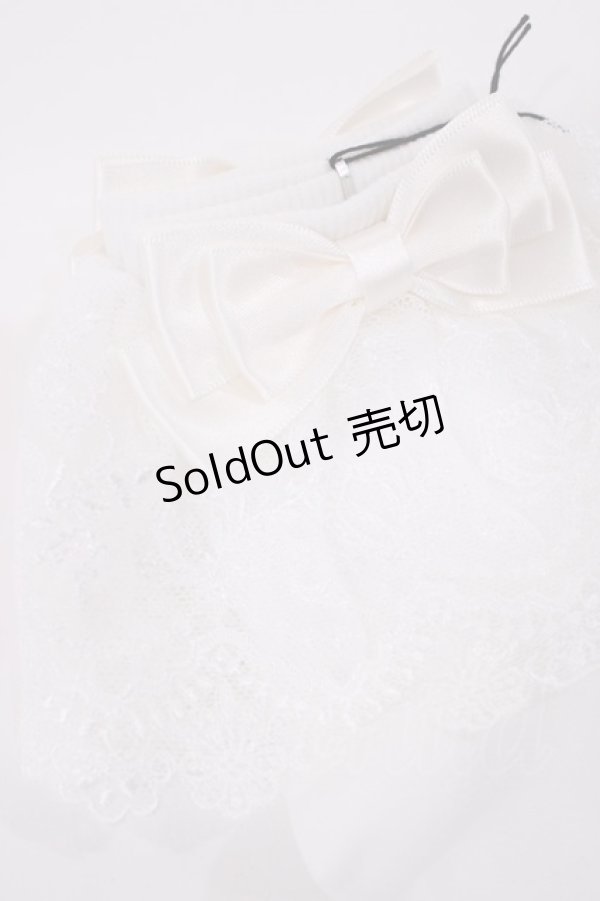 画像2: Innocent World / すずらんレースクルー丈ソックス  オフ H-26-02-09-1032-IW-ZA-NS-ZH (2)