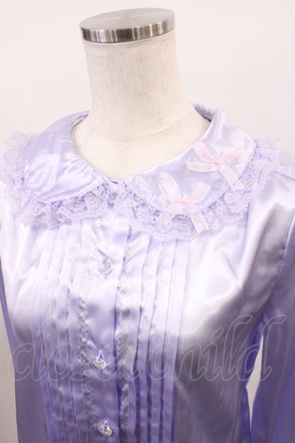 画像3: Nile Perch / サテンブラウス Free ラベンダー H-26-02-09-1034-LO-BL-NS-ZH (3)