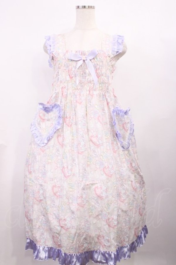 画像1: Nile Perch / たくさんBabyGiftジャンパースカート Free ピンク H-26-02-09-1037-LO-OP-NS-ZH (1)