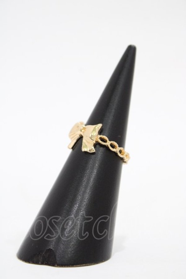 画像4: m petit by misako / AM3Pハートラインリング 13号×1/11号×2 ゴールド H-26-02-09-011-LO-AC-NS-ZH (4)