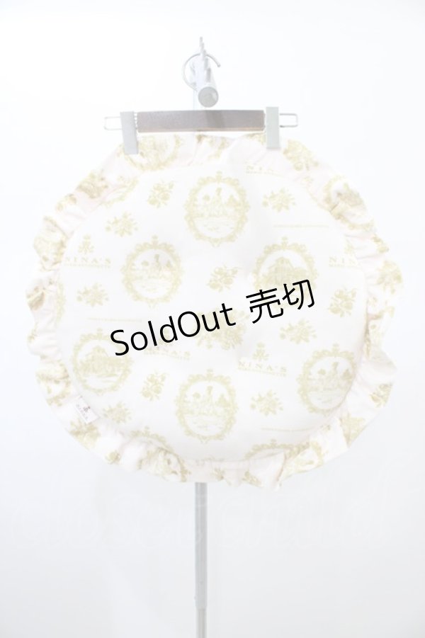 画像1: m petit by misako / NINA'S/クッション  オフ H-26-02-09-002-LO-ZA-NS-ZH (1)