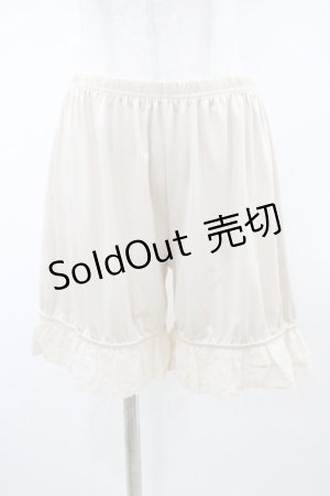 画像: m petit by misako / ドロワーズ L~LL 生成り H-26-02-09-021-LO-PA-NS-ZH