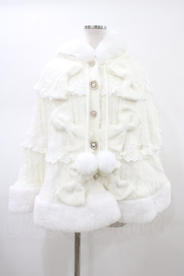 画像1: LIZ LISA / ミルフィーユレースポンチョ Free オフ H-26-02-09-022-LO-JA-NS-ZH (1)