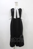 画像1: EATME / ボウタイマーメイドワンピース S ブラック H-26-02-09-023-LO-OP-NS-ZH (1)