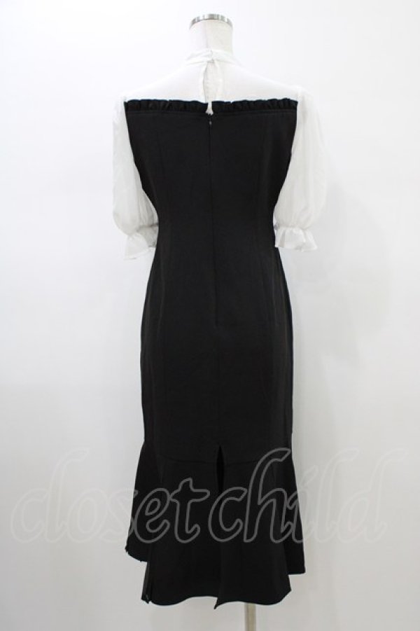 画像2: EATME / ボウタイマーメイドワンピース S ブラック H-26-02-09-023-LO-OP-NS-ZH (2)