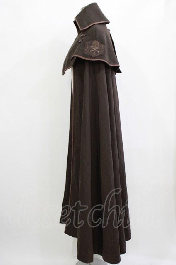 画像2: Ozz Croce / 松本零士コラボマント  茶 H-26-02-10-025-OO-JA-KB-ZH (2)